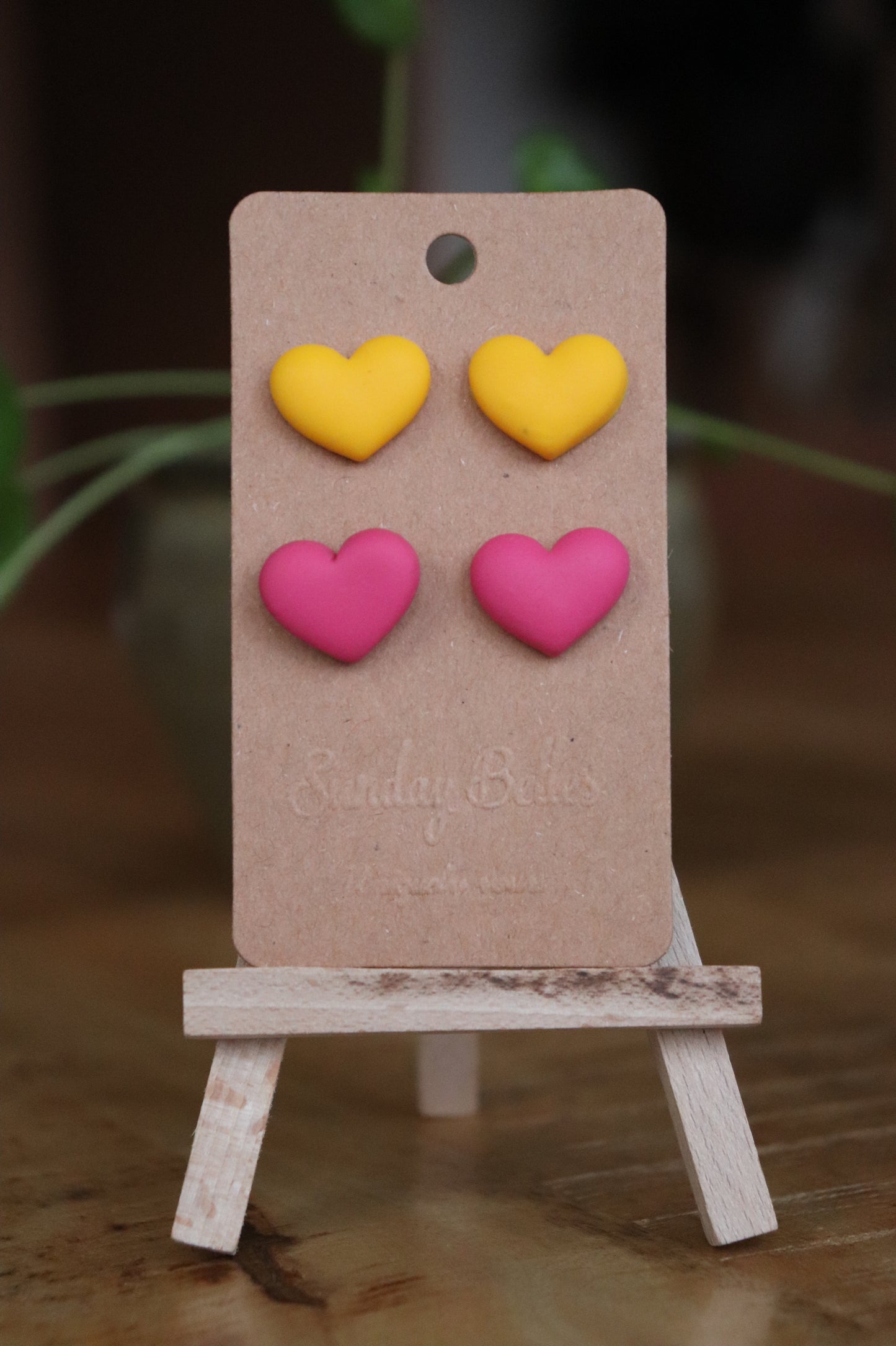 Hearts Pink & Yellow