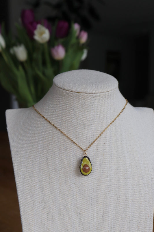 Halskette Avocado