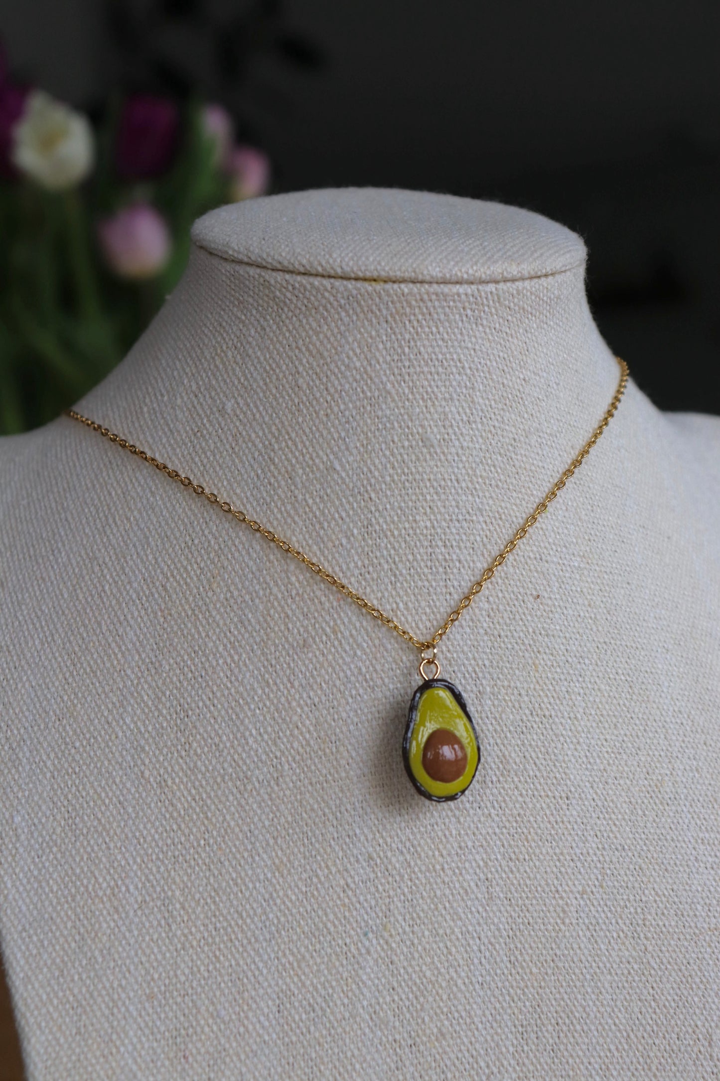 Necklace Avocado
