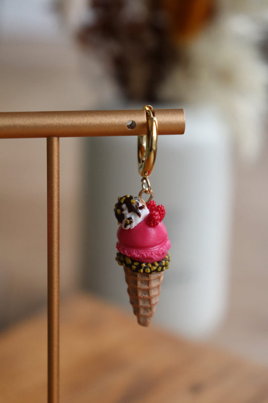 Eiscreme Himbeer-Traum